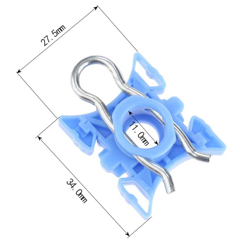 ကားပြတင်းပေါက်မှန်ထိန်းညှိ Sliding Pivot Clips